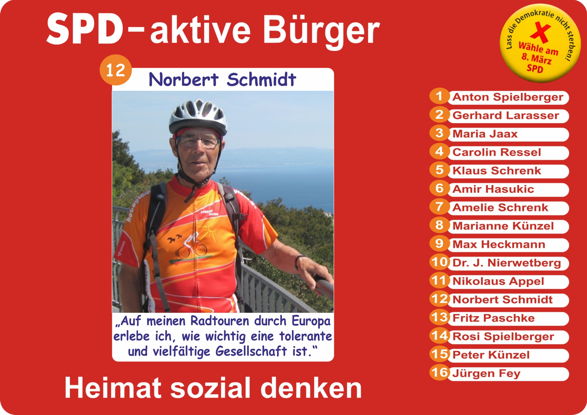 SPD-aktive Bürger – Kandidatinnen und Kandidaten