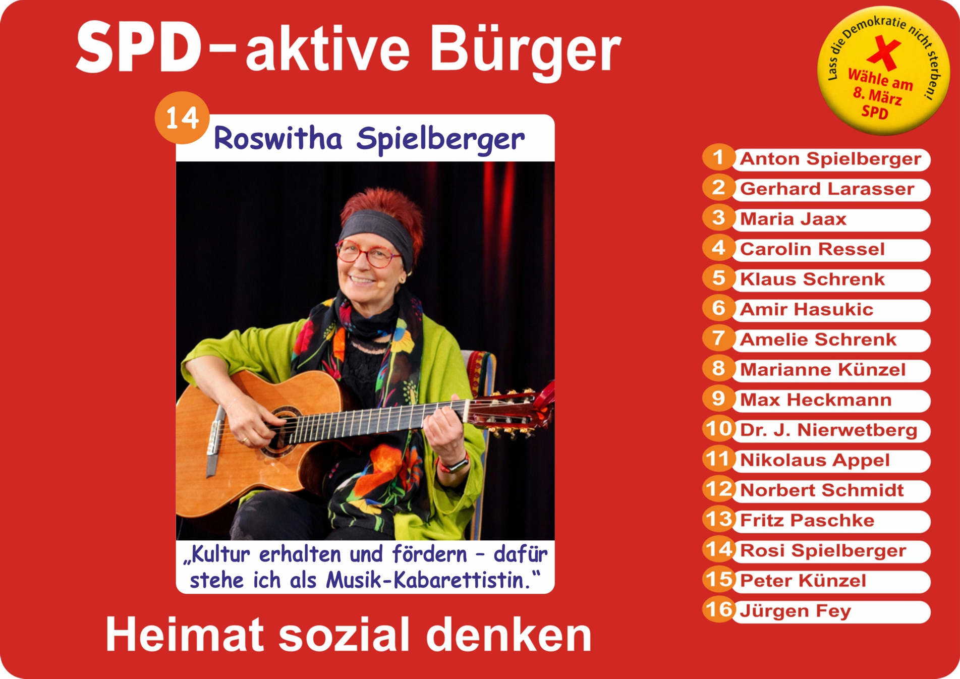 SPD-aktive Bürger – Kandidatinnen und Kandidaten