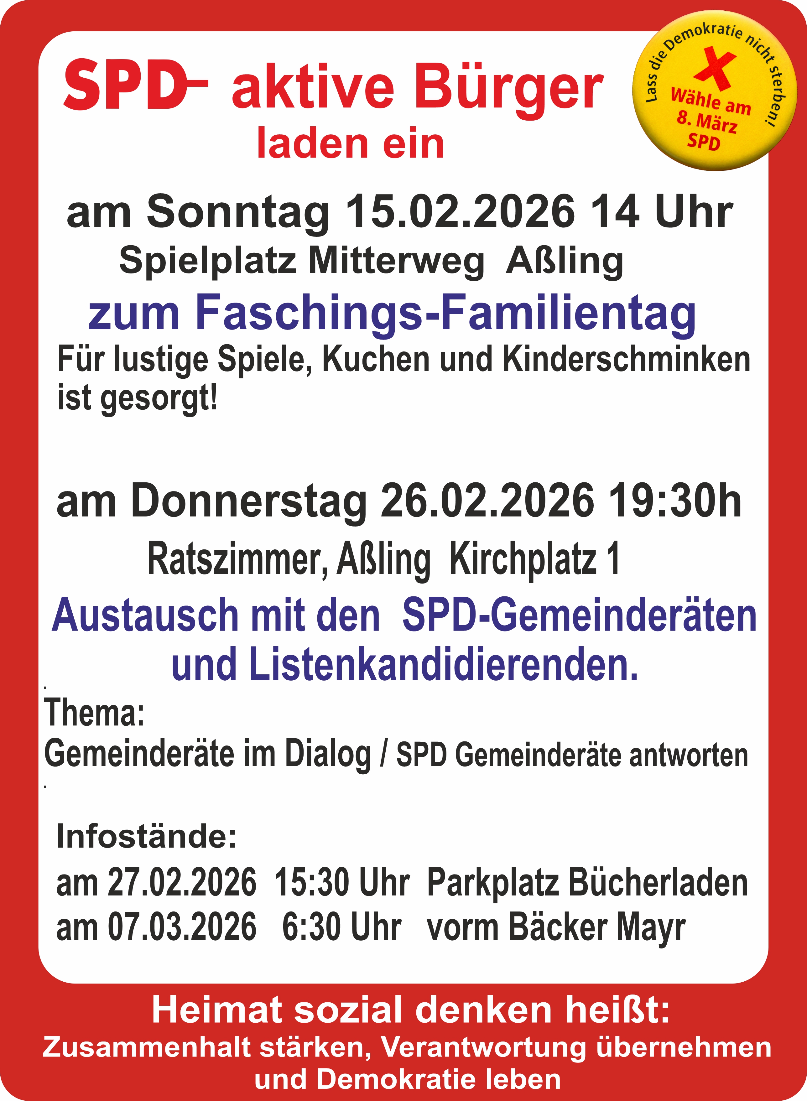 SPD-aktive Bürger – Kandidatinnen und Kandidaten